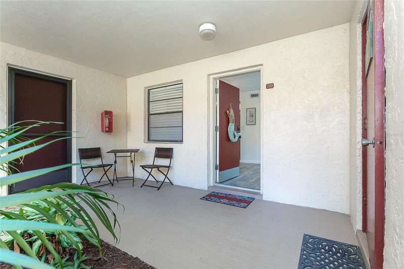 Courtyard entry