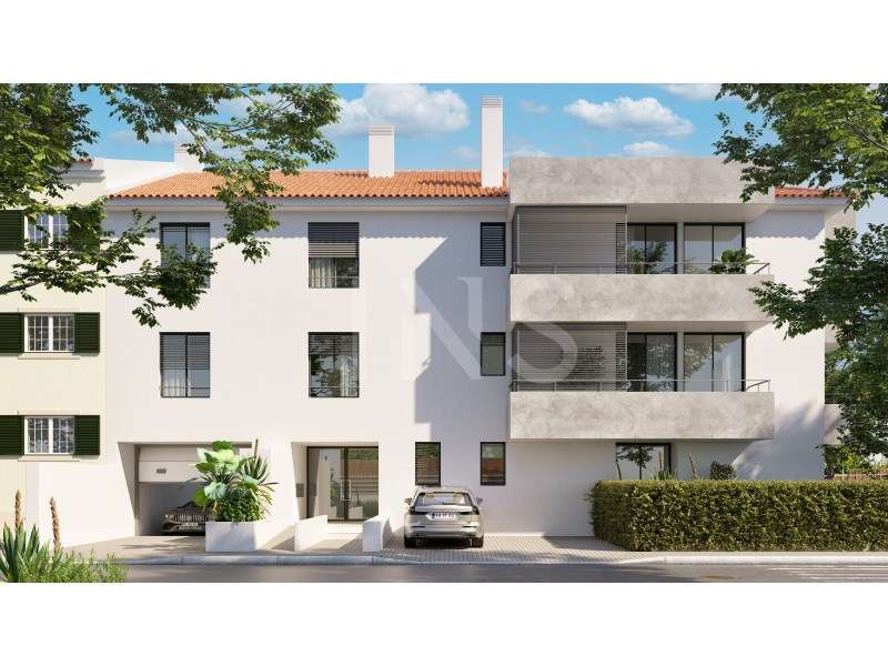 Apartamento T3+1 em condomnio de luxo no centro de Carcavelos