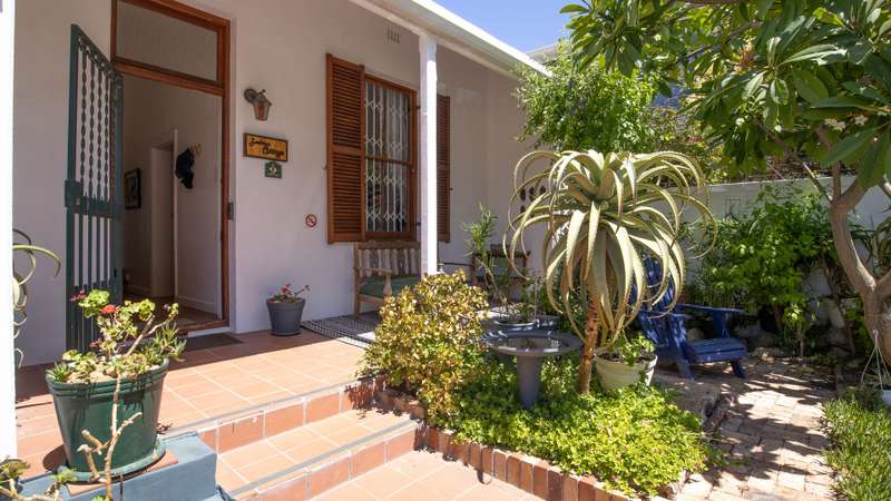 entrance to house
