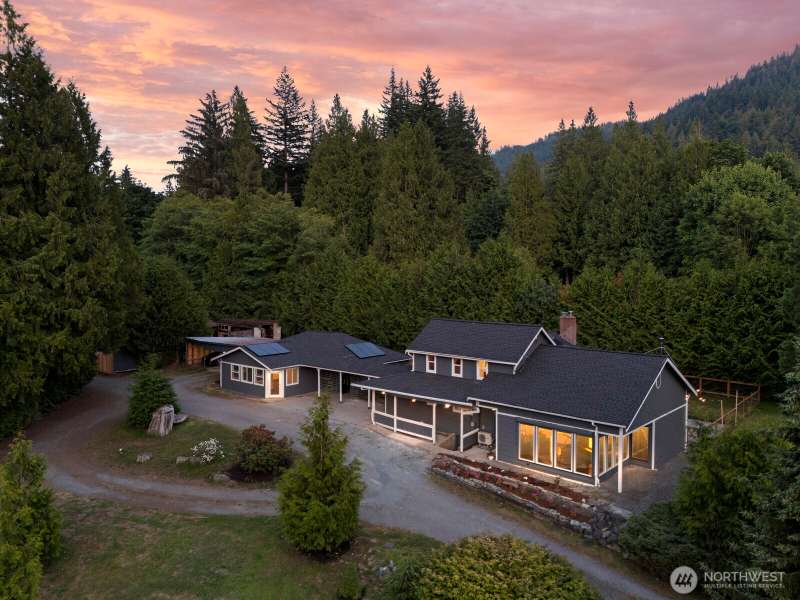 688 Old Samish Twilight Aerial