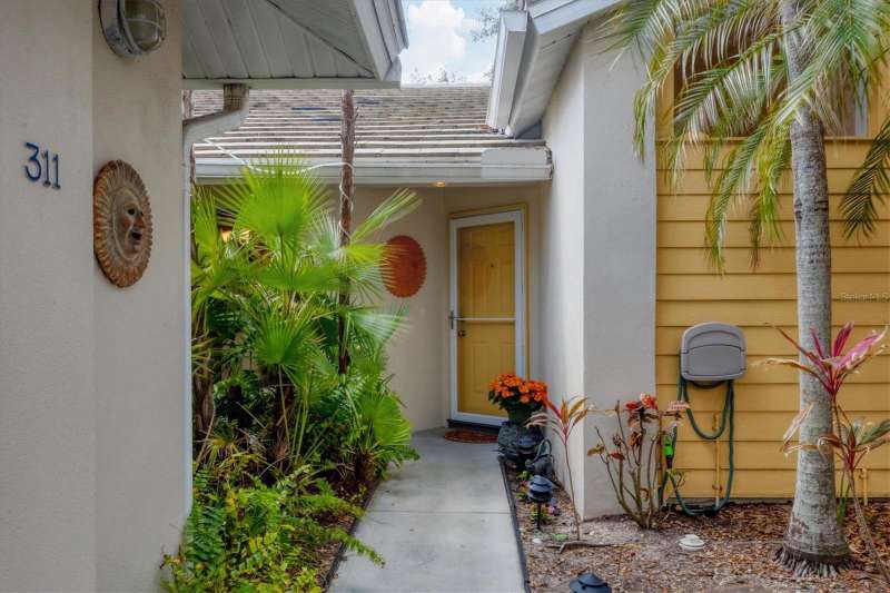 Appealing entrance