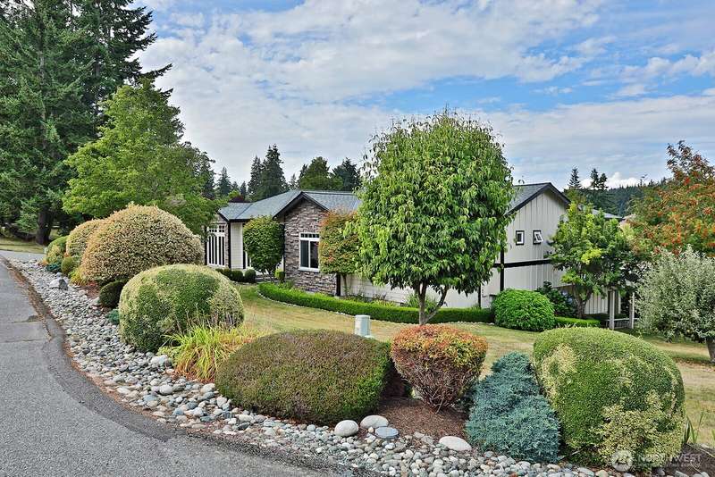 Home sits on almost 3/4 of an acre