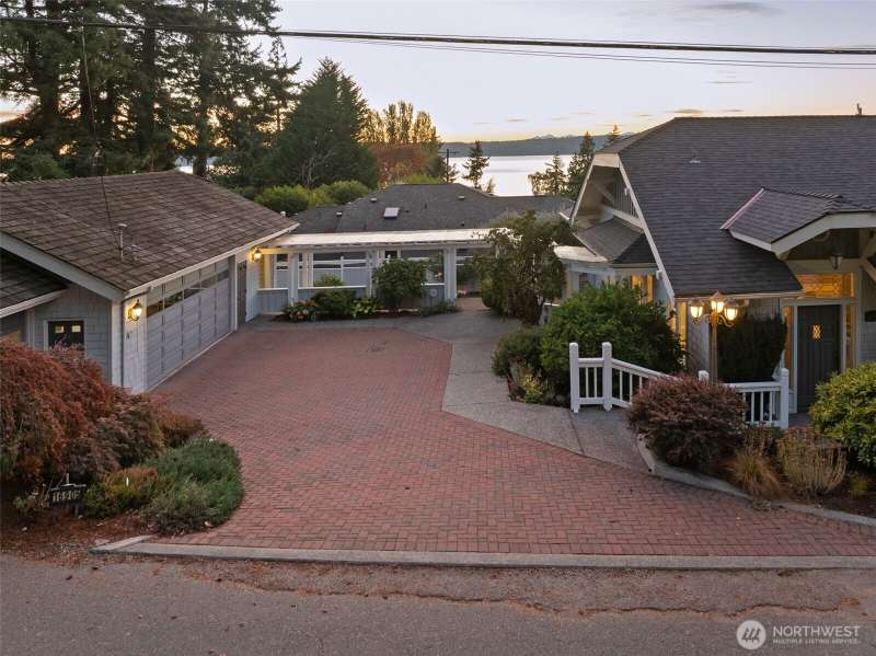 Stunning Three Tree Point home w/ sound and mountain views.