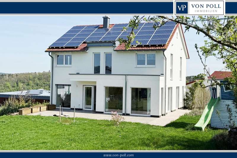 Hausansicht vom Garten