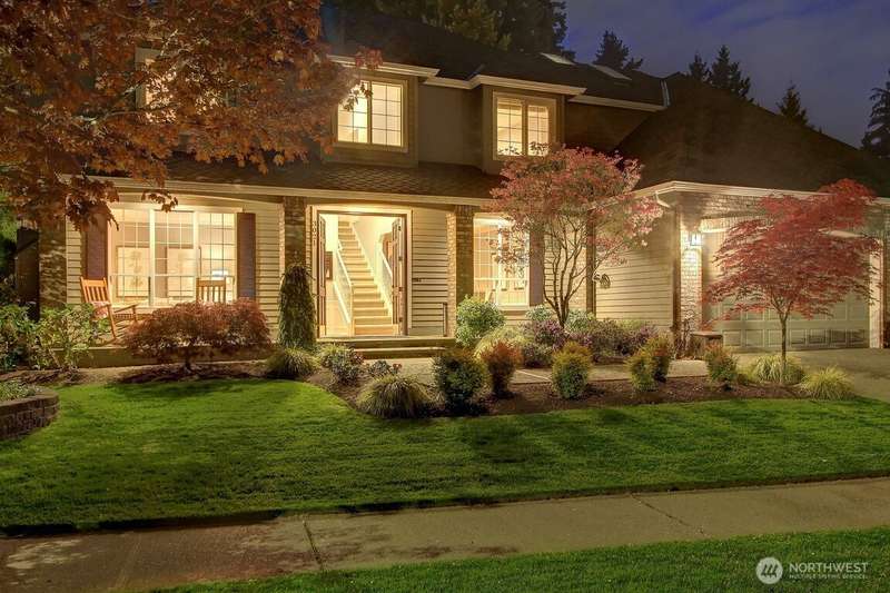 Stunner available in "The Parks"! Welcome Home to this move-in ready home with over $200k in upgrades; kitchen, baths, flooring, built-ins, and an amazing patio oasis!